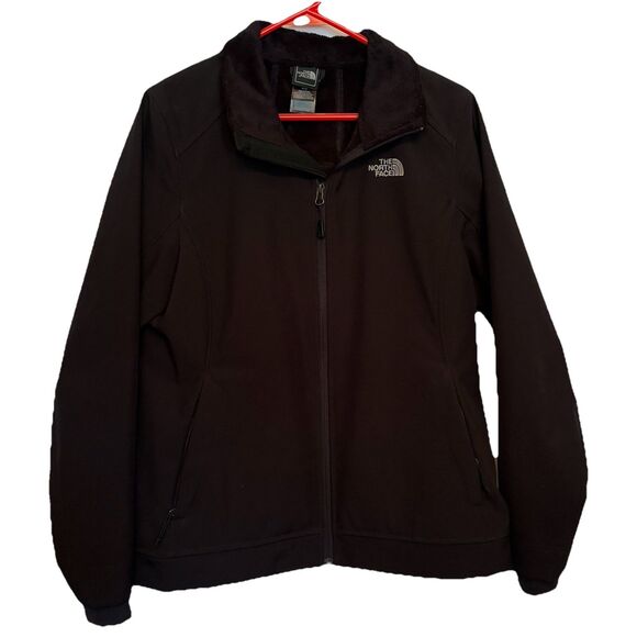 North Face Jacket Women’s Size Large Black Apex Bionic Full Zip Softshell - Picture 1 of 12